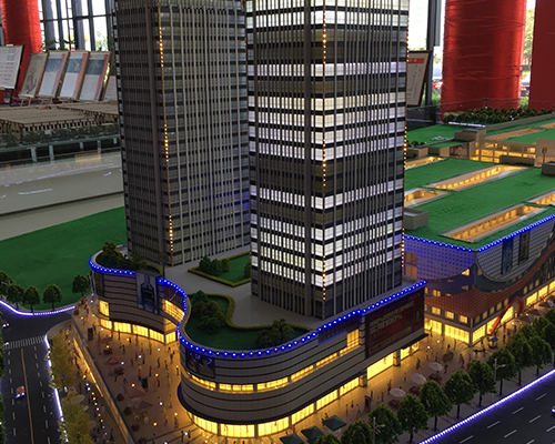 華南城單體樓建筑模型制作項目