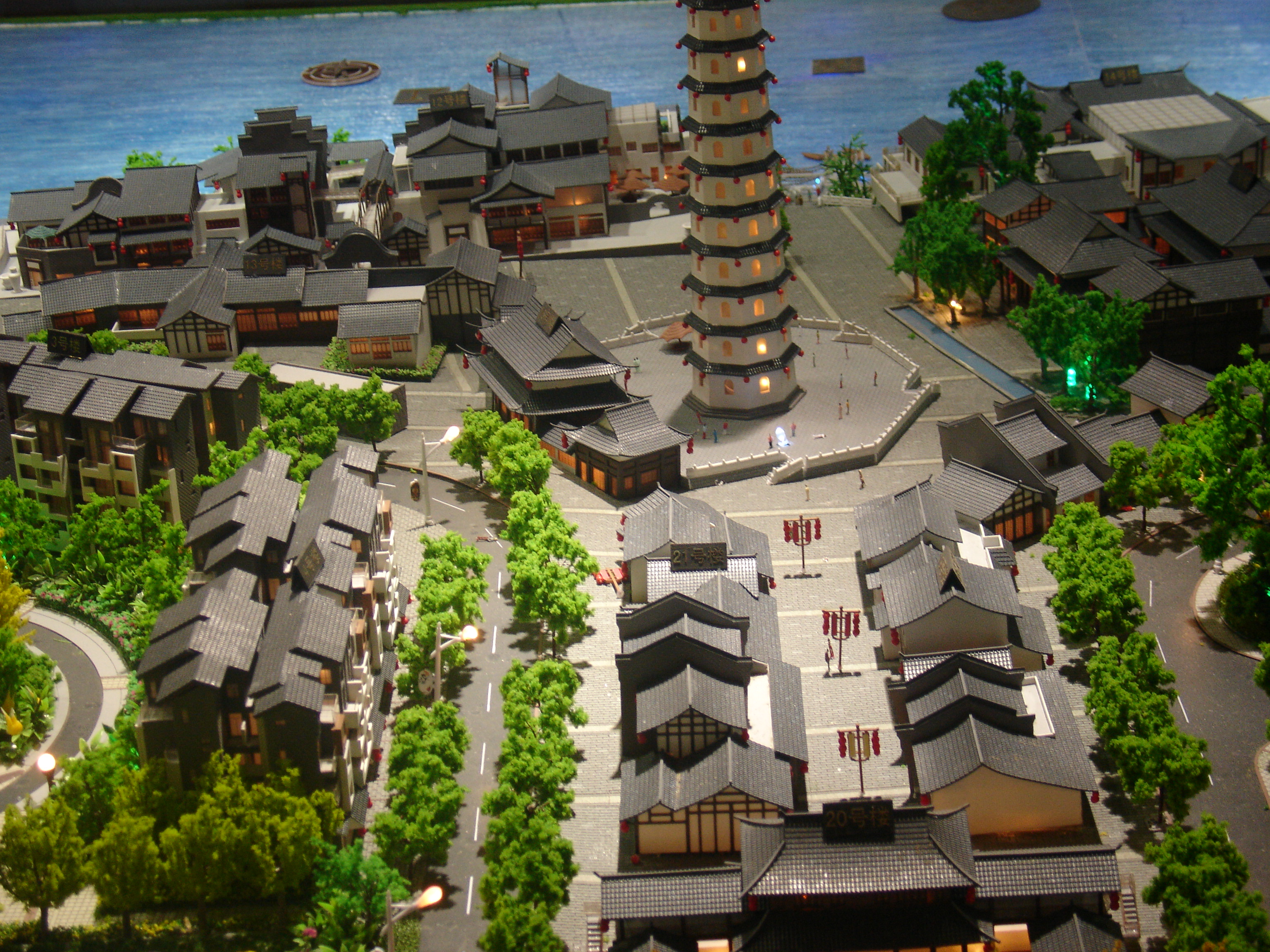 重慶古建筑模型制作
